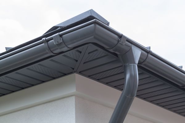Gutter Hole Repair in Hudsonville