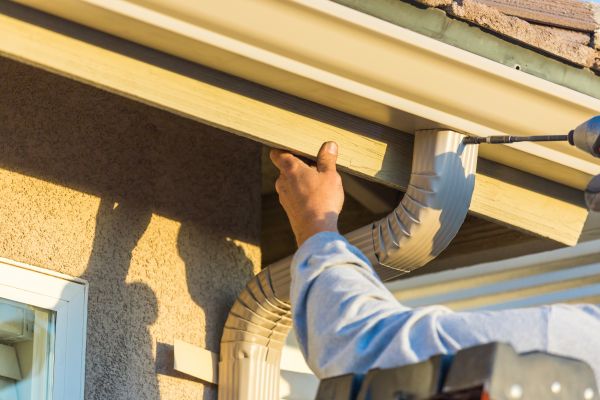 Aluminum Rain Gutter Service in Hudsonville