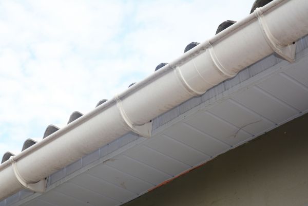 Plastic Gutter Installation in Hudsonville