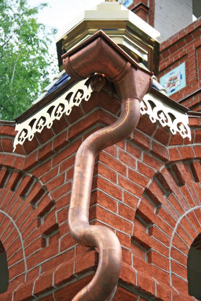 Church Downspout Installation in Hudsonville